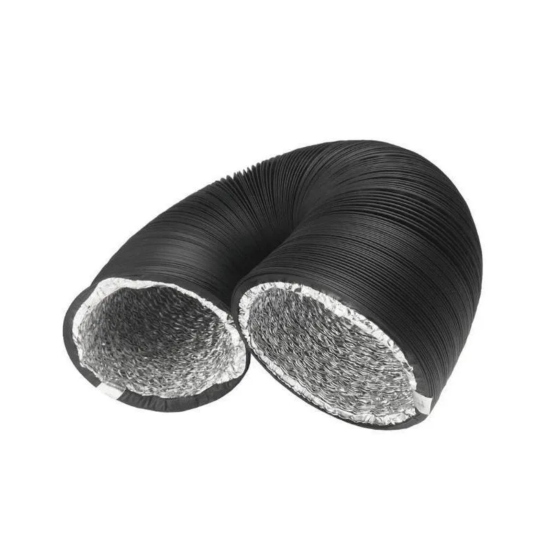 5 Inch PVC Coated Ducting - Light Proof - 4.5M