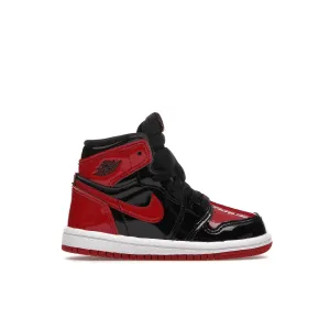 Air Jordan Retro 1 High OG Patent Bred (TD)