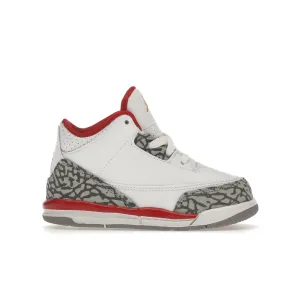 Air Jordan Retro 3 " Cardinal " Toddler ( TD )