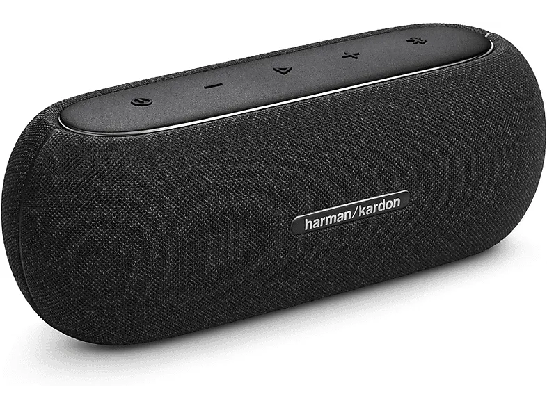 Altavoz inalámbrico - Harman Kardon Luna, 55 W, Bluetooth, Autonomía 12h, USB-C, Negro