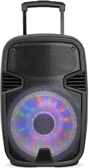 Altavoz - Sakkyo NPL2215DSP, Trolley, Micrófono, 7500mah batería, 600W
