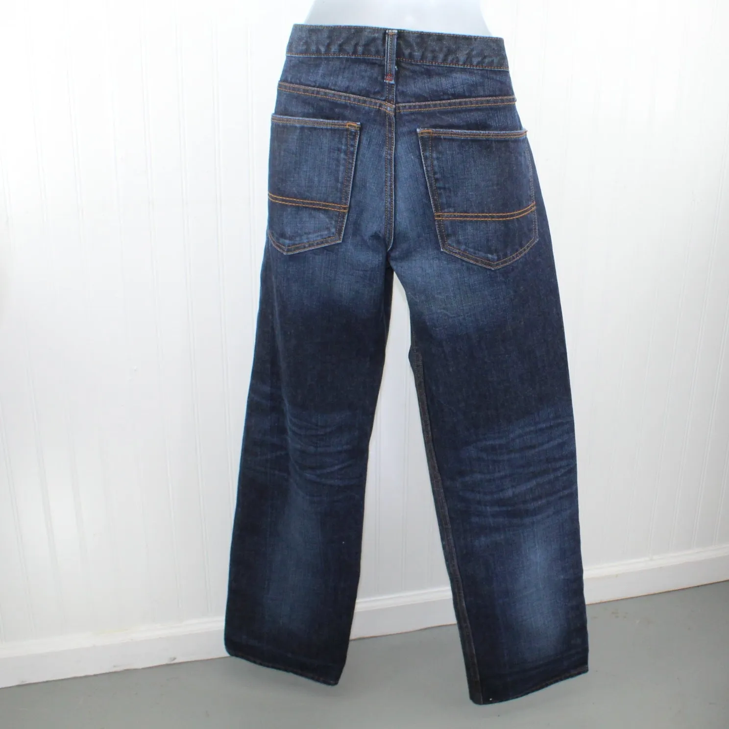 Arizona 100% Cotton Jeans Dark Blue Straight Cut 32 X 32