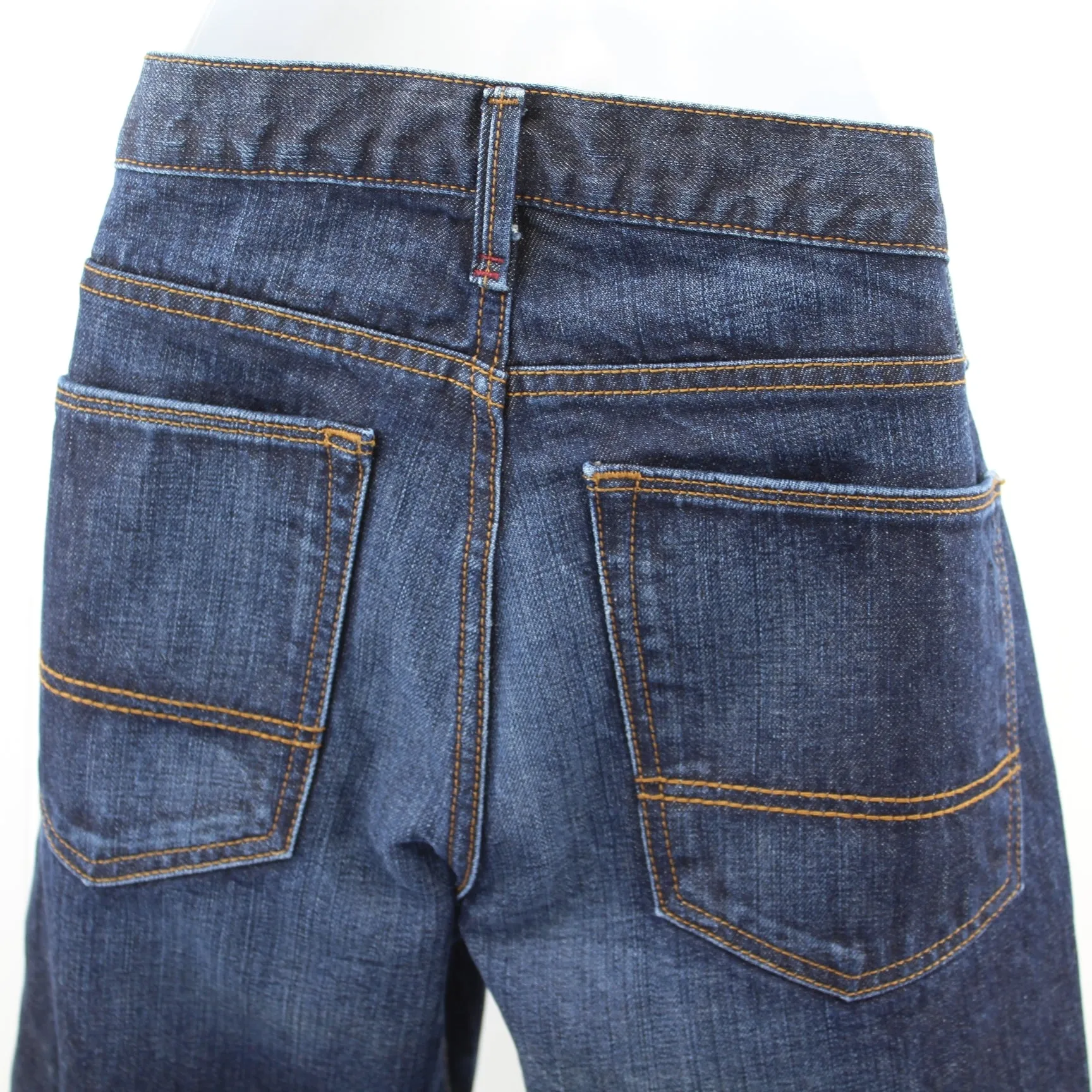 Arizona 100% Cotton Jeans Dark Blue Straight Cut 32 X 32