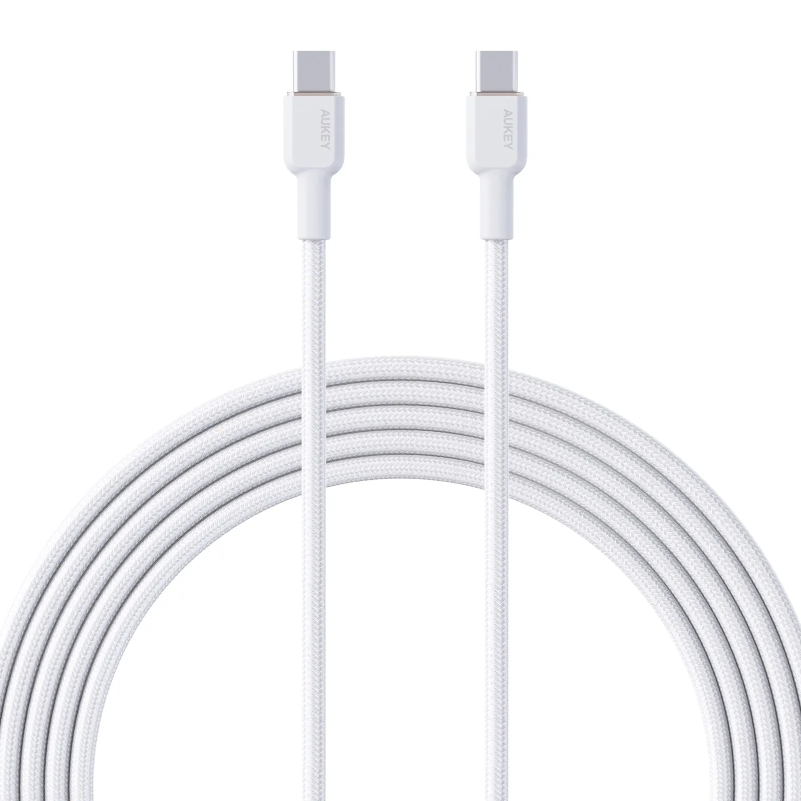 Aukey CB-NCC1 1M Nylon Braided USB C to C Cable