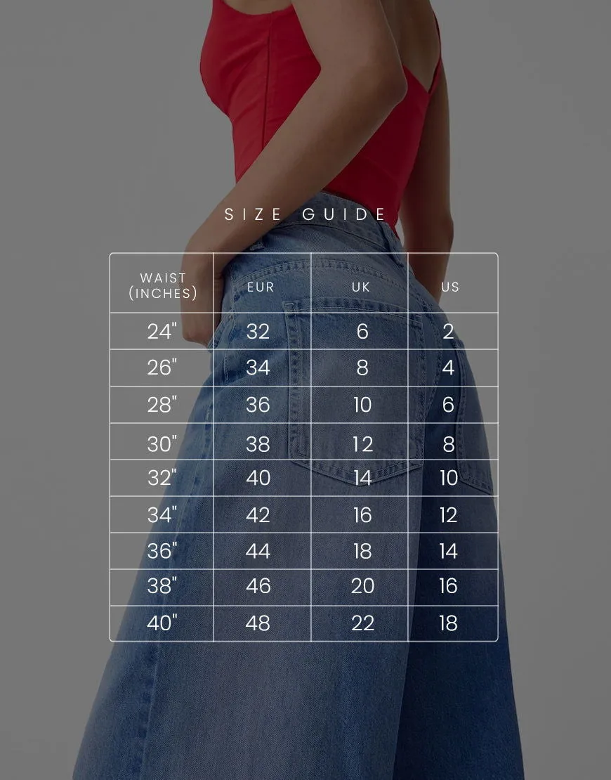 Bershka White Cargo Wideleg Jeans.