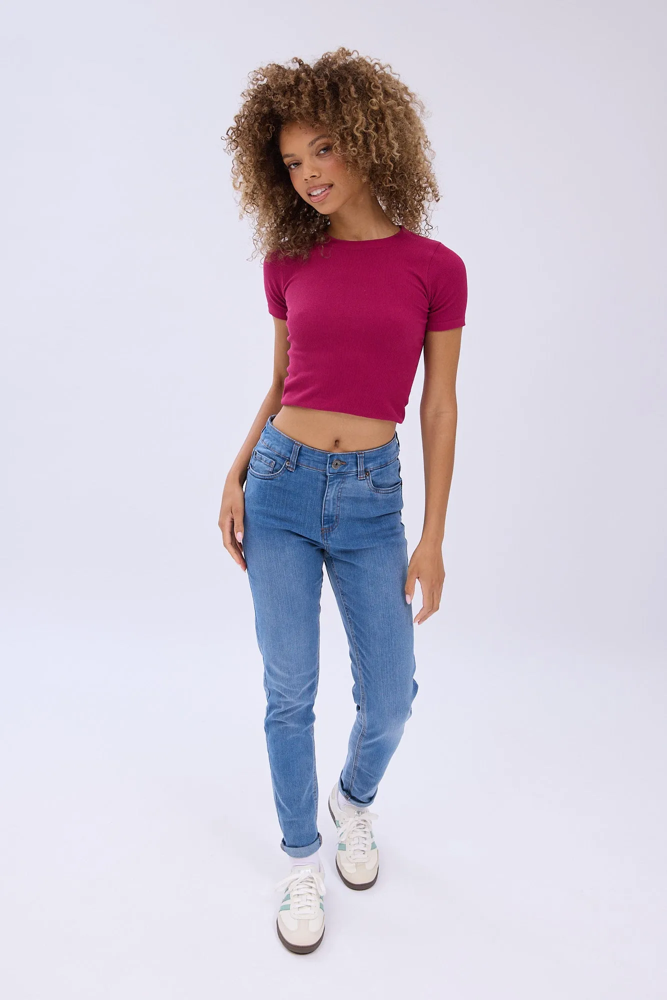 Mid Rise Skinny Jean