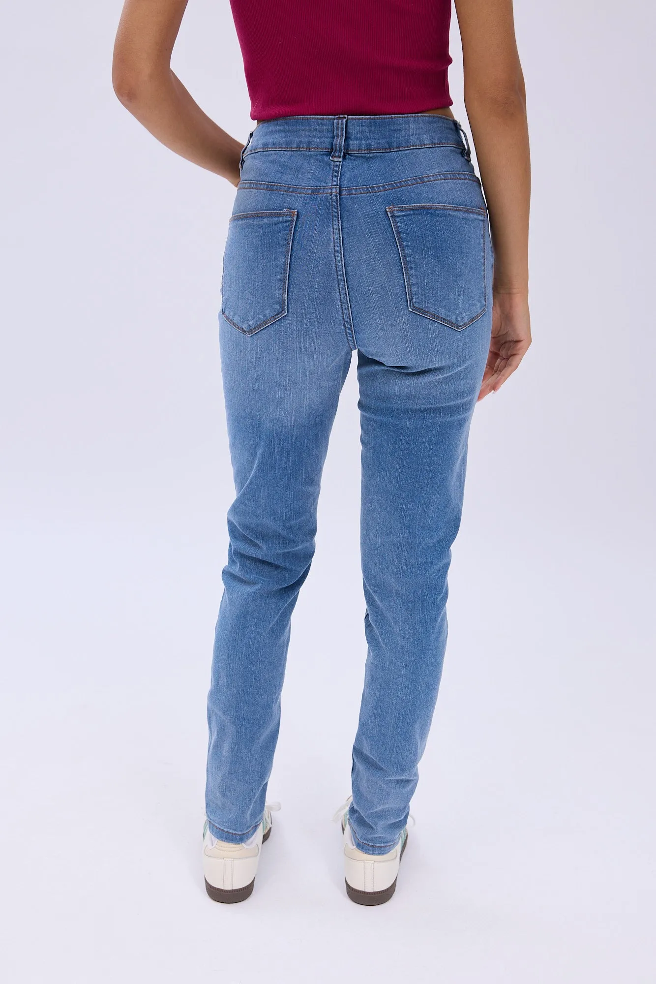 Mid Rise Skinny Jean