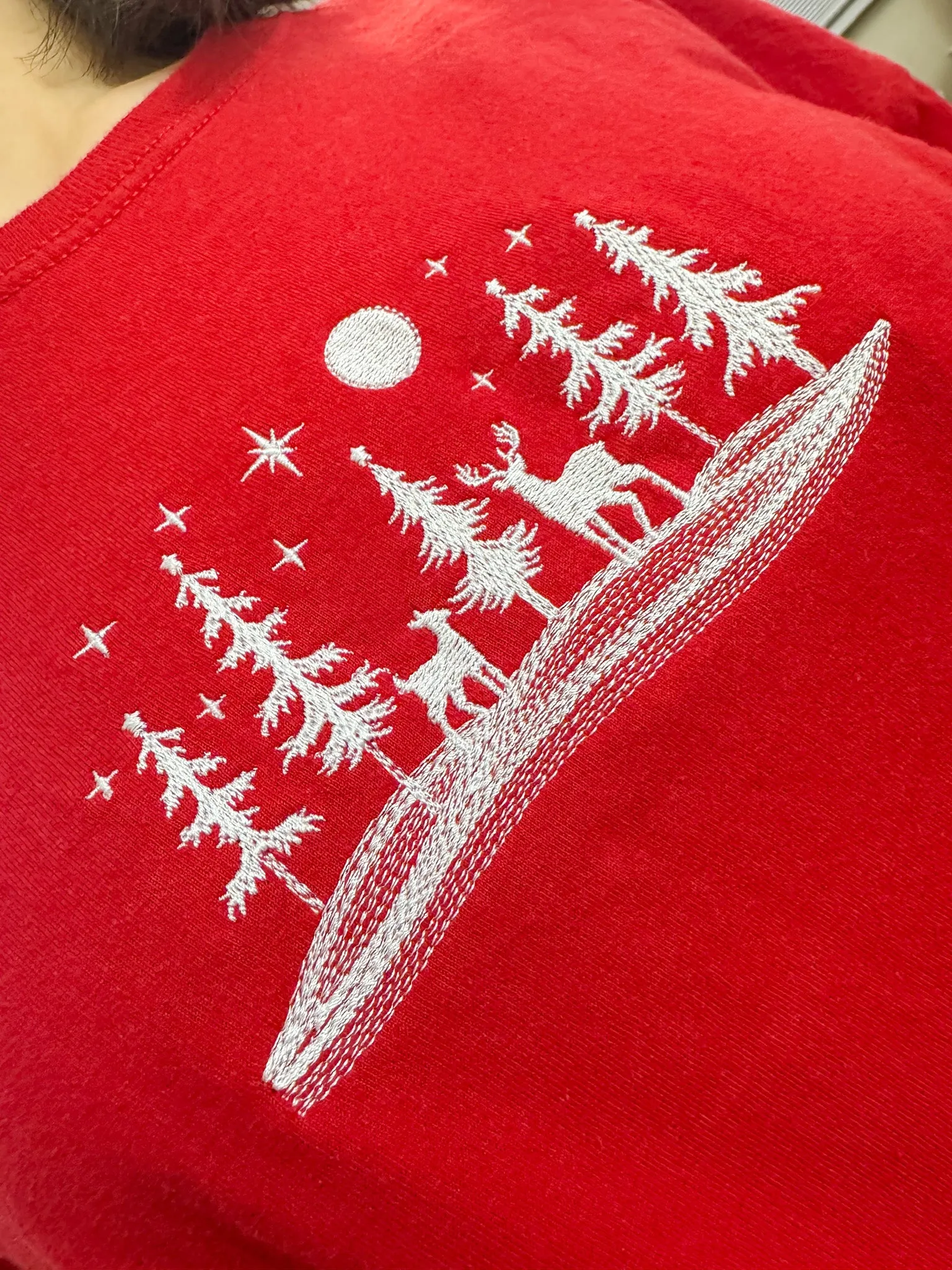 Reindeer Scene T-Shirt XL