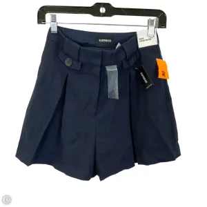 Shorts By Express In Navy, Size: 0