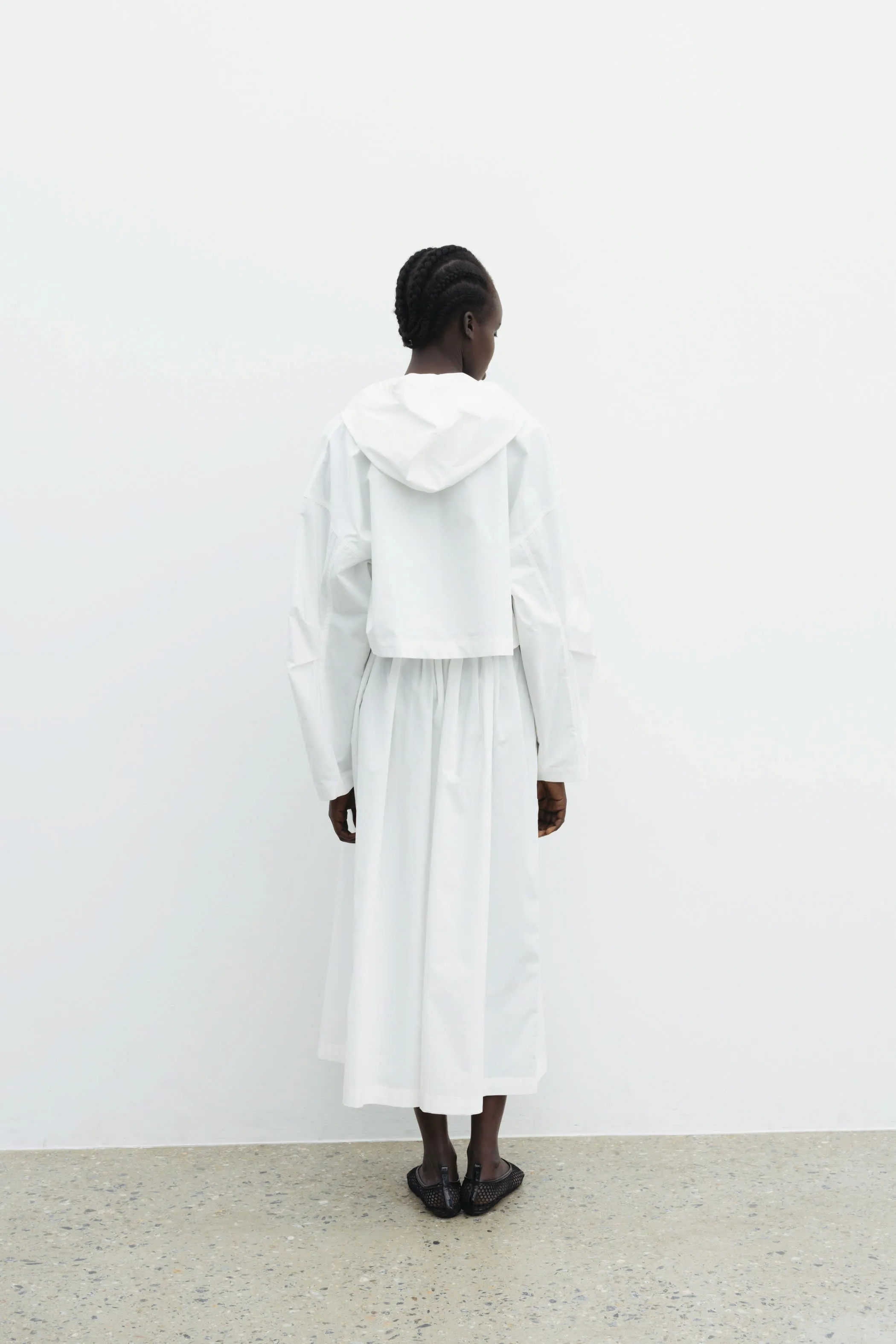 The Loom Culotte Pants in White